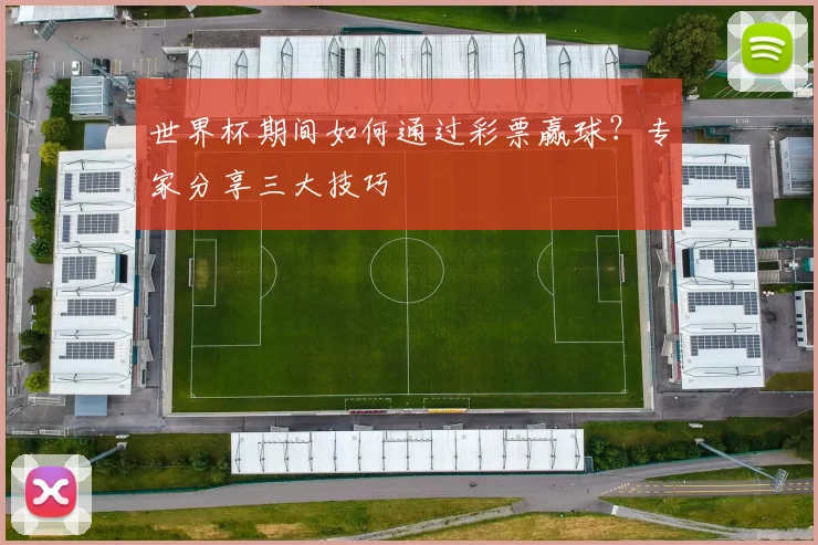 世界杯期间如何通过彩票赢球？专家分享三大技巧